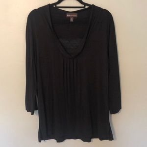 Dana Buchman Black tunic